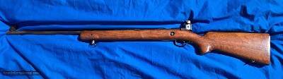 Winchester Model 75 Target 22 LR Lyman peep and Globe