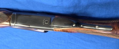 Winchester Model 21 Trap grade 32" with factory rib and additional factory stock and Briley Thin Wall Chokes - Image 9 of 15
