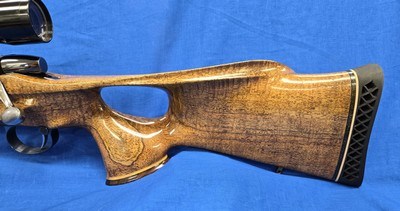 Harry Lawson 375 H&H Left hand with 2-7 Leupold - Image 2 of 15