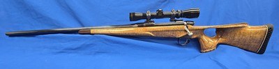Harry Lawson 375 H&H Left hand with 2-7 Leupold - Image 1 of 15