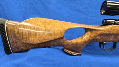 Harry Lawson 375 H&H Left hand with 2-7 Leupold - Image 10 of 15