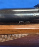 Ruger 77 270 Win. Tang Safety Very Nice Condition - Image 12 of 15
