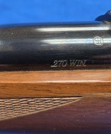 Ruger 77 270 Win. Tang Safety Very Nice Condition - Image 12 of 15