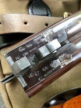 very good Lincoln Jeffries Jnr boxlock double 16 bore nitro proof Damascus sporting gun - 12 of 14