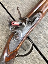 good W. COOK, PERTH 15 bore single barrel flintlock fowler - 1 of 12