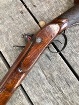 good W. COOK, PERTH 15 bore single barrel flintlock fowler - 10 of 12