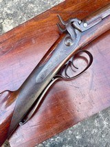 EARLY 1820S 14 BORE DOUBLE PERCUSSION BACK ACTION LOCK SPORTING GUN BY JOSEPH LANG - 3 of 14
