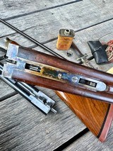 * RARE * NEWLY DISCOVERED * FRESH TO MARKET * Excellent WESTLEY RICHARDS, FAUNETA (20 bore shot and ball gun/rifle) - 11 of 15