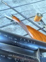 * RARE * NEWLY DISCOVERED * FRESH TO MARKET * Excellent WESTLEY RICHARDS, FAUNETA (20 bore shot and ball gun/rifle) - 13 of 15