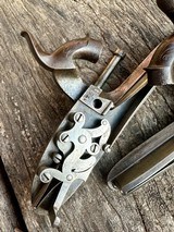 Cased WESTLEY RICHARDS 15 Bore Double Percussion Sporting Gun with RARE 26” Factory Barrels and Accessories - 8 of 14