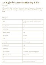 .416 Rigby by American Hunting Rifles - 7 of 7