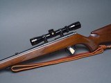 ANSCHUTZ 1416 D KL WALNUT CLASSIC 22LR with LEUPOLD VX-1 RIMFIRE SCOPE - 9 of 10
