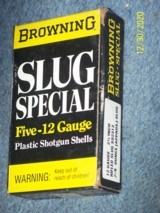 BROWNING 12 gauge slugs - 1 of 3