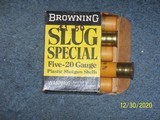 BROWNING 20 gauge slugs - 2 of 3