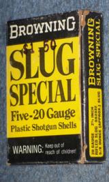 BROWNING 20 gauge slugs - 1 of 3