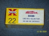 WINCHESTER 22 long rifle hollow point, 500 round brick - 4 of 5