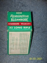 REMINGTON Kleanbore .22 LR, full brick of 500 rounds - 3 of 3