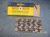 WESTERN SUPER MATCH
.45 auto, 50 rounds - 1 of 4