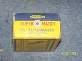 WESTERN SUPER MATCH
.45 auto, 50 rounds - 4 of 4