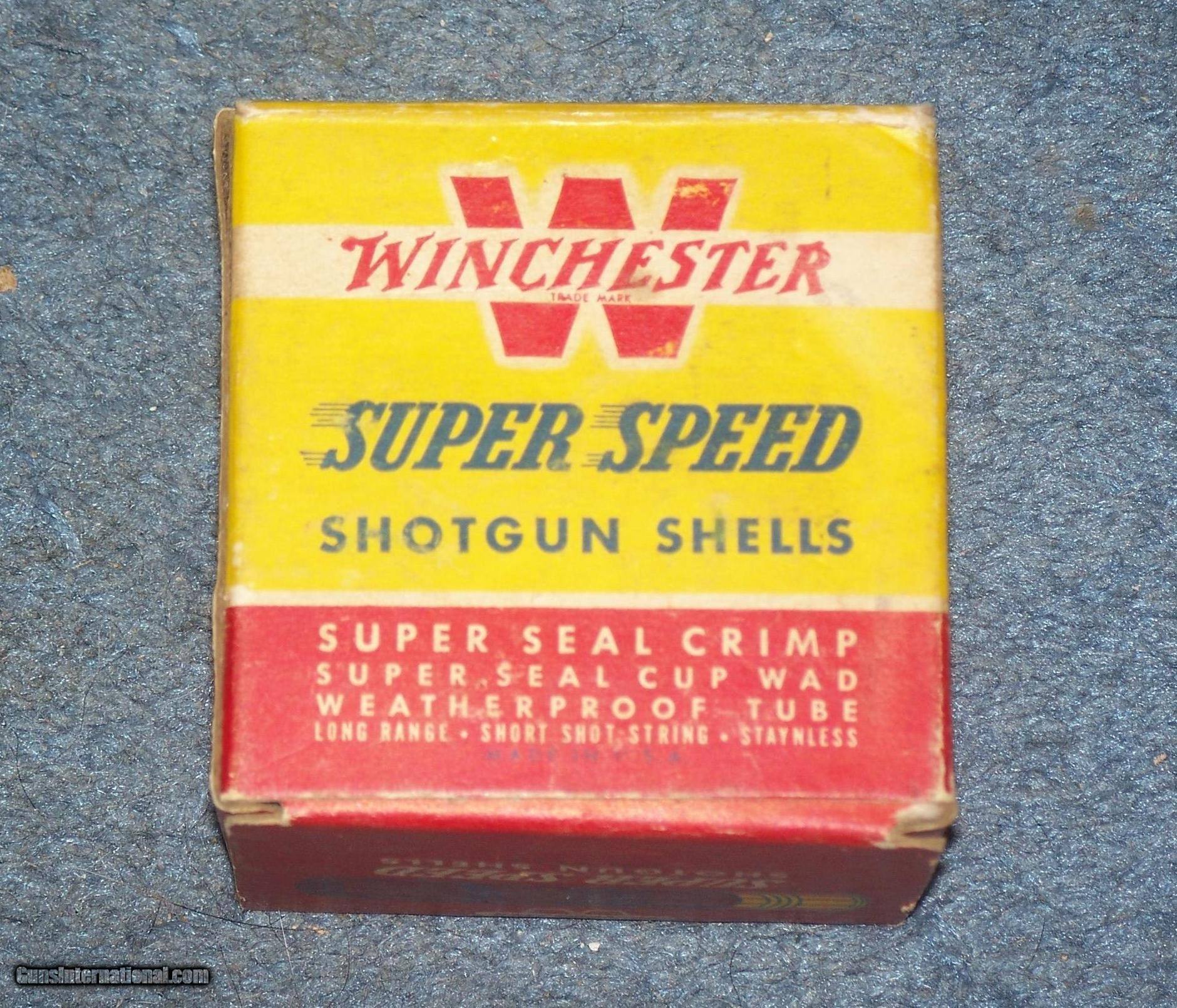 WINCHESTER Super Speed 28 gauge, full box paper shells