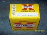 WESTERN Super X 12 gauge paper shotshells, full box - 2 of 2