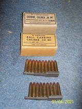 30 M1 Carbine GI issue ammo - 2 of 2