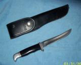 BUCK knife, from 1960's , with sheath - 1 of 3