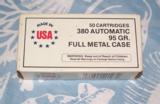 USA 380 automatic, full box, ball ammo - 1 of 1