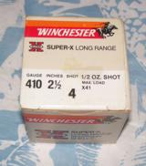 WESTERN SUPER X 410, 2.5", 1/2 oz#4 shot - 1 of 1