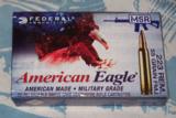 FEDERAL American Eagle Tactical 223, 55 grain FMJ 500 rounds - 1 of 3