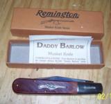 REMINGTON Musket Knife Series "Daddy Barlow", new in box - 1 of 5