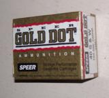 SPEER
Gold Dot
40 S&W caliber - 1 of 1