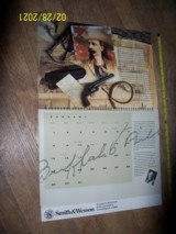 S&W calendar, 1995, "Heroes & Legends of the Wild West" - 2 of 2