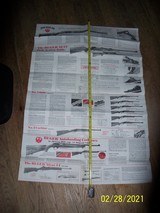 RUGER 1981 fold out catalog - 2 of 3