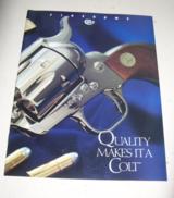 COLT full size color catalog, early 1990's. - 1 of 3