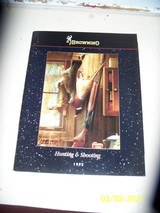 BROWNING full size catalog from 1993, mint condition - 1 of 2