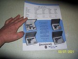 BROWNING full size ad for "Renaissance Engraved Three Pistol Set" - 3 of 3