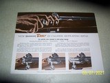 BROWNING ad for NEW T Bolt .22 caliber rifle - 1 of 3