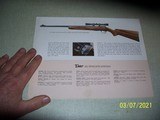 BROWNING ad for NEW T Bolt .22 caliber rifle - 2 of 3