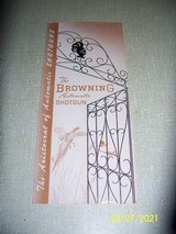 BROWNING trifold ad for A5 shotgun & Superposed, 1948 - 1 of 2