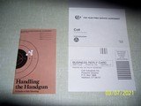 COLT " Handling the Handgun" booklet - 1 of 2
