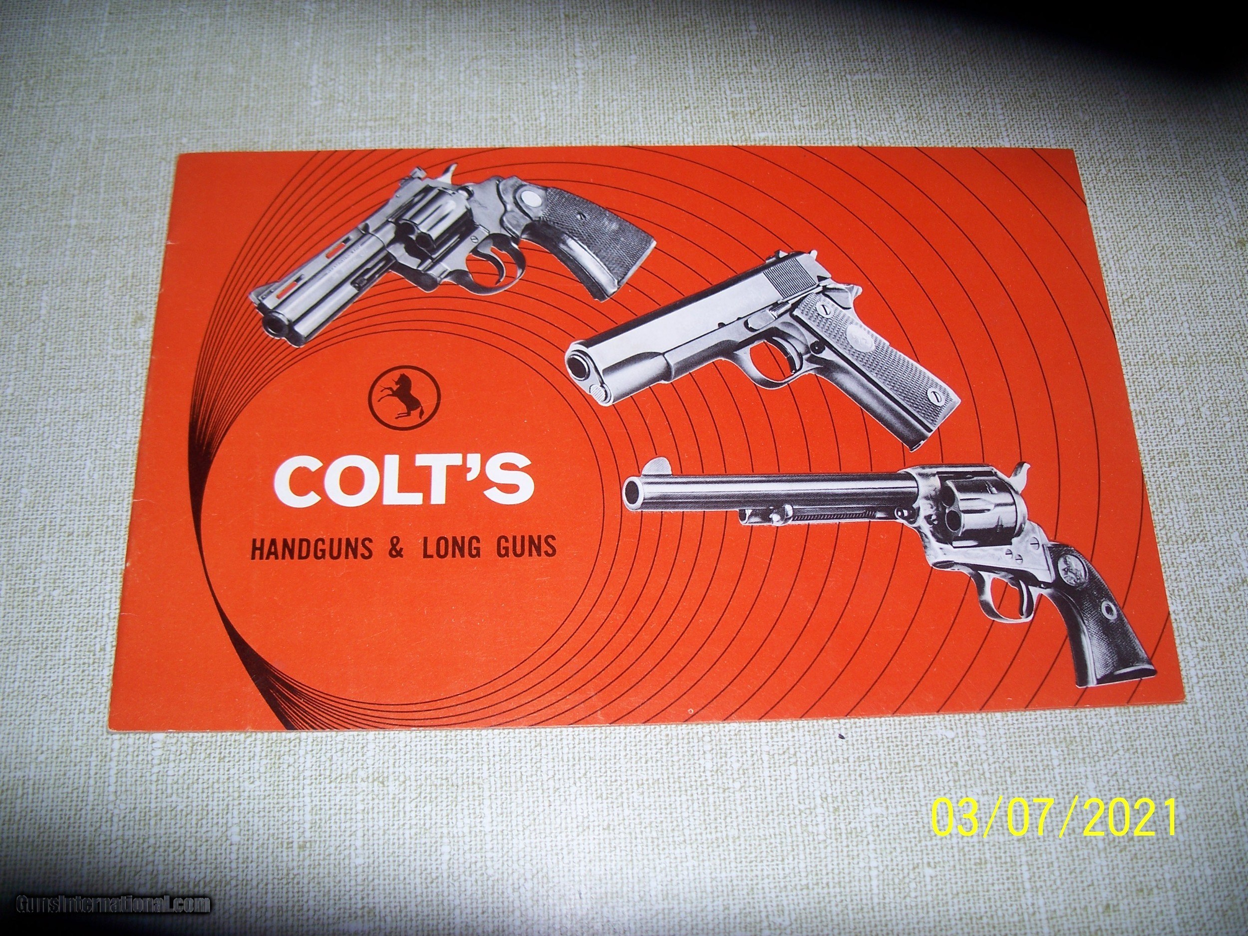 COLT catalog, 1970