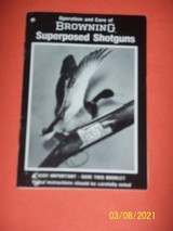 Browning manual for Superposed Presentation models - 1 of 1