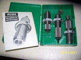 375 Winchester 3 die set with shellholder, new old stock, by RCBS - 1 of 2