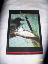 BROWNING Custom Shop Catalogue, first year, 1992 - 1 of 4