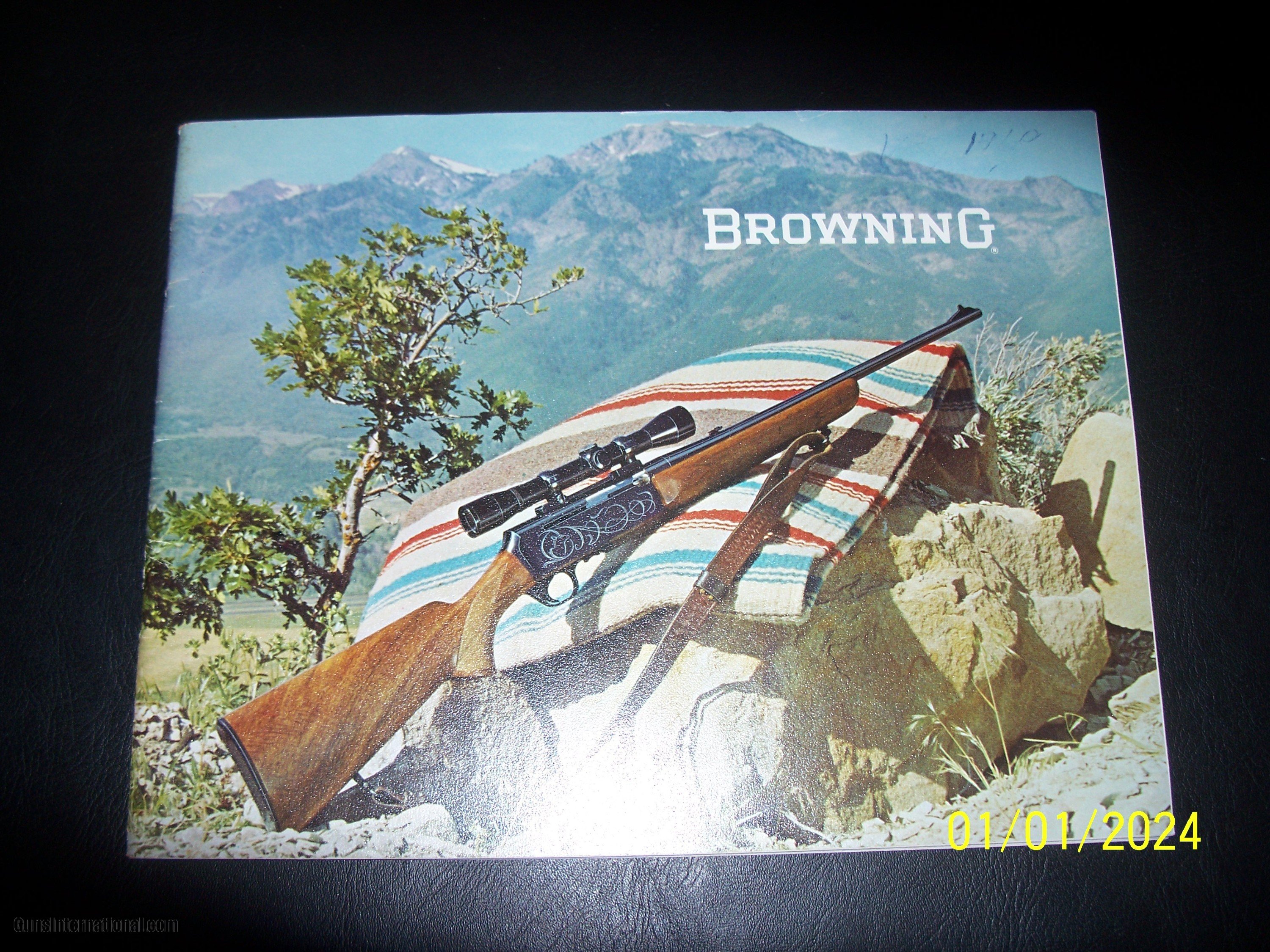 BROWNING 1968 full size catalog and price list