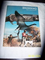 BROWNING 1972 full size catalog