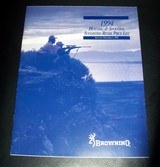 BROWNING 1994 full size catalog and price list - 2 of 5