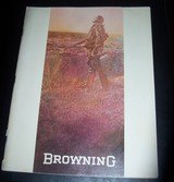 BROWNING 1977 full size color catalog PRESENTATION SUPERPOSED