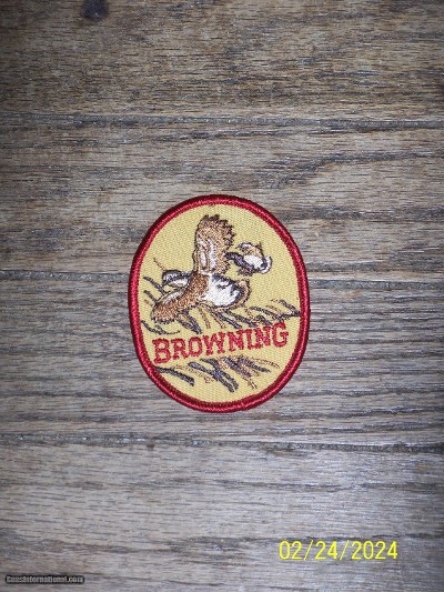 Genuine FN BROWNING embroidered patches, your choice of style